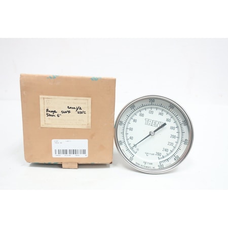 Trend 5In 1/2In 6In - 0F Npt Bimetal Thermometer 50